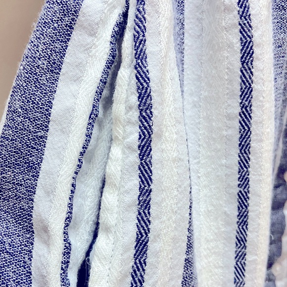 Japna XS blue/white button up dress - Picture 6 of 7